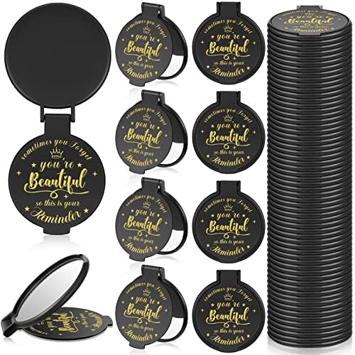 36 Pcs Compact Mirror Set for Makeup and Gifting
