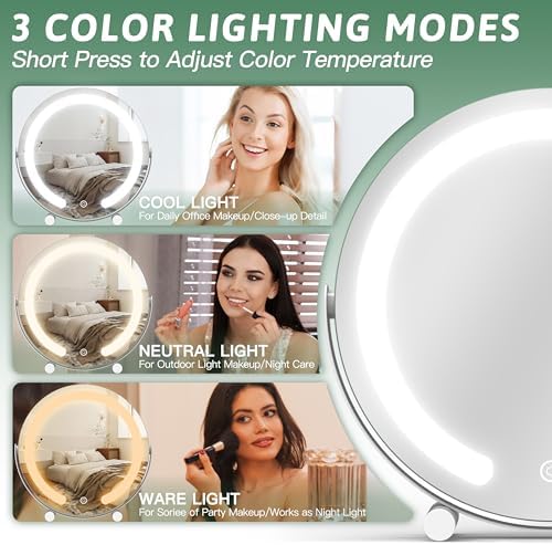 Vanity Mirror with a Touch of Beauty