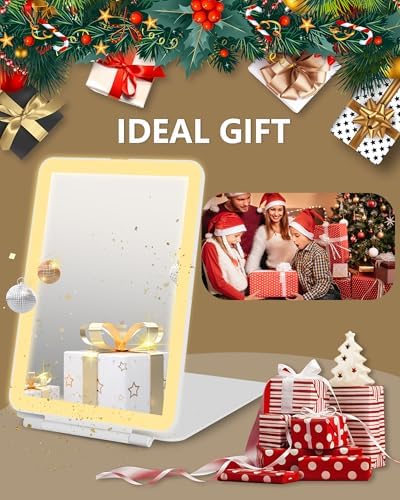 DecMetu Travel Mirror with Lights
