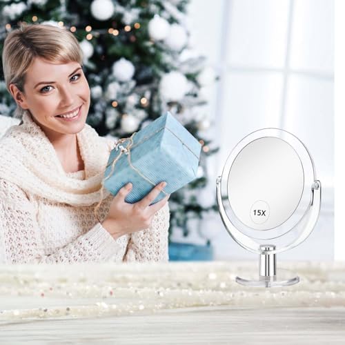 Vanity Mirror with Stand for Frequent Makeup