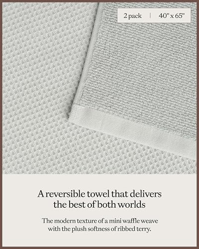 Cozy Earth 600 GSM Bamboo Bath Sheet Luxurious Bath Experience