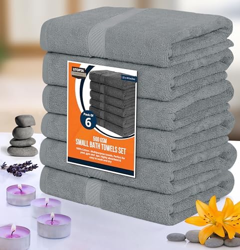 Utopia Towels 6-Piece Bath Towel Set