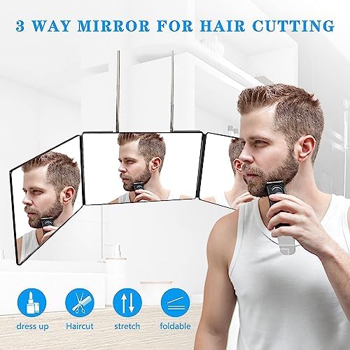 3-Way Mirror for Self-Haircut and Makeup