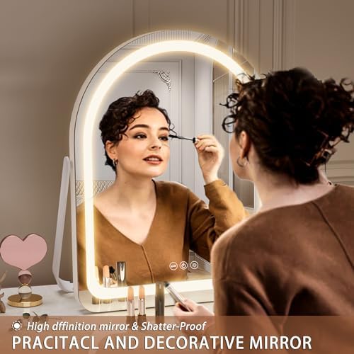 Vanity Mirror with Lights ArchedLED Makeup Mirror with Smart Touch