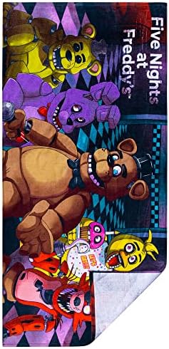 Franco Kids Cotton Beach Towel Five Nights At Freddys 1