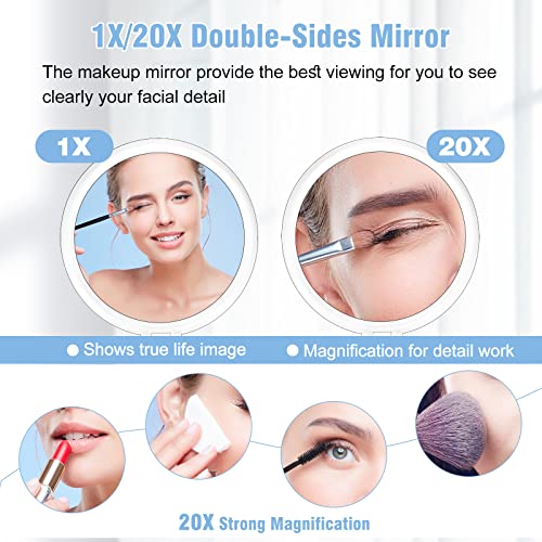 JMH Travel Magnifying Mirror
