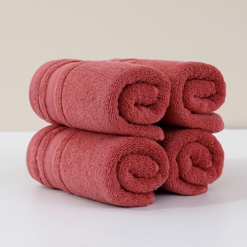 Valentines Day Special 4-Piece Hand Towels Soft Quick Dry