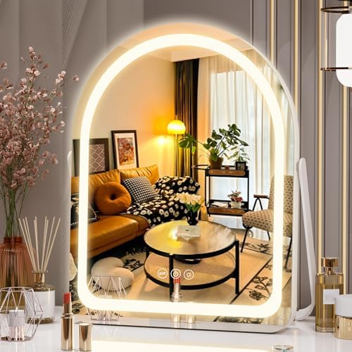 Vanity Mirror with Lights ArchedLED Makeup Mirror with Smart Touch