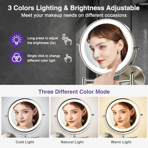 Professional Magnifying Mirror with Lights