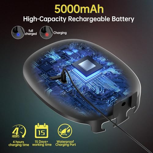 360 heated shower mirror for a fog-free shave