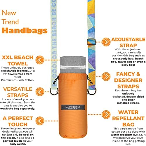 Madamelique Luxury Beach Towels Turkish Style