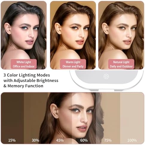 Travel Makeup Mirror with Magnification