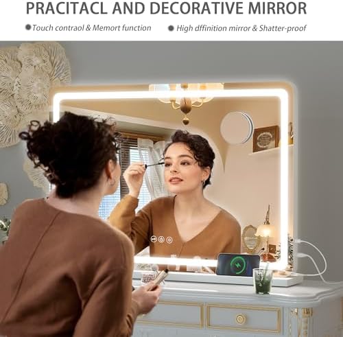 32 x 22 Vanity Mirror with Lights
