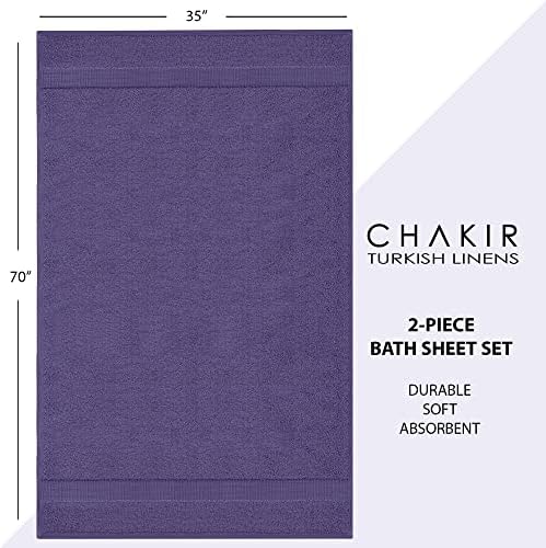 Chakir Turkish Linens - Premium 100 Cotton Bath Sheets