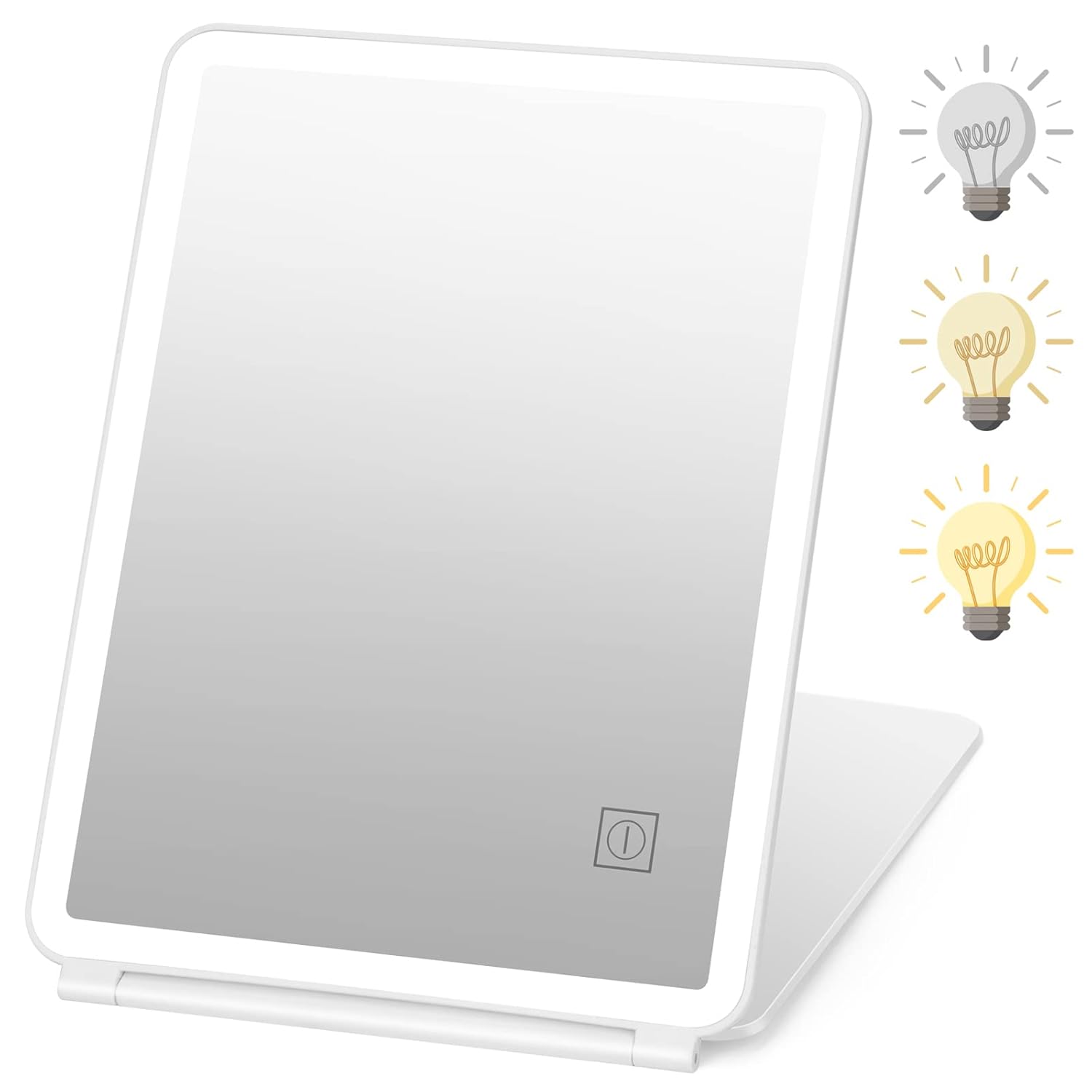 KerMiCi Large Size Travel Makeup Mirror