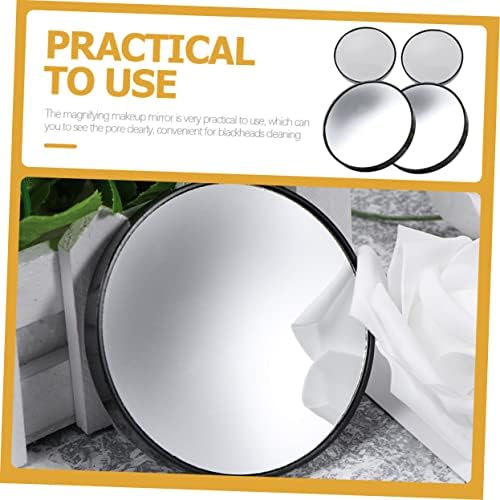Suction Cup Magnifying Set Portable Beauty Care compact Black