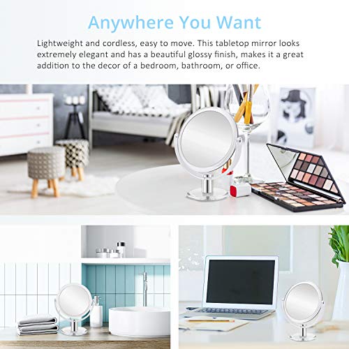Fabuday Double Sided Makeup Mirror