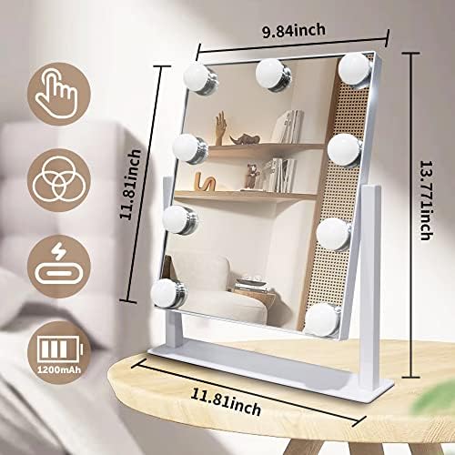 Truly elegant and functional makeup mirror