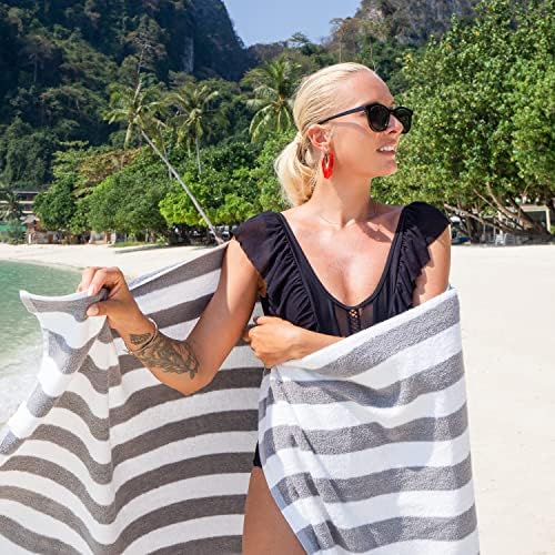 Oversized Beach Towels Set for Swimming Tanning Relaxation