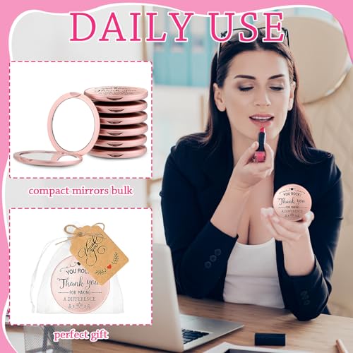 24 Set Inspirational Compact Mirrors Thoughtful Holiday Gift