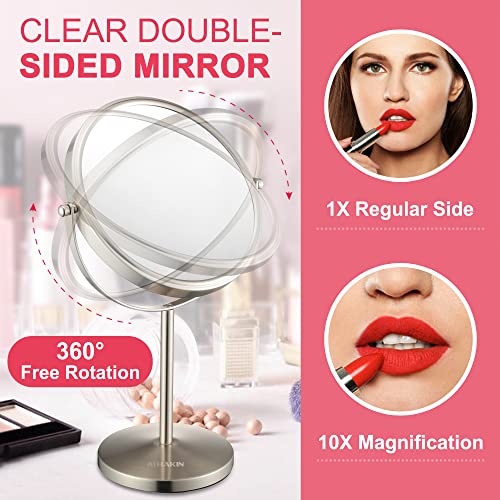 10x Magnifying Mirror for Make-up Precision