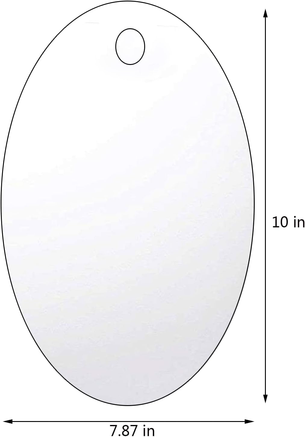 Deluxe Larger Anti-Fog Shower Mirror