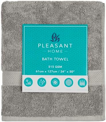 Luxury Cotton Bath Towels Set of 6