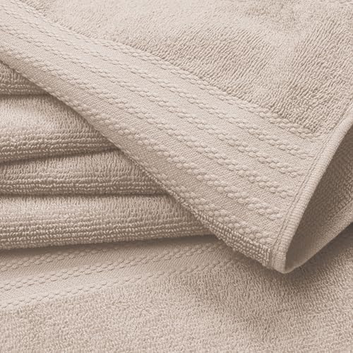 GLAMBURG Ultra Soft 8-Piece Towel Set