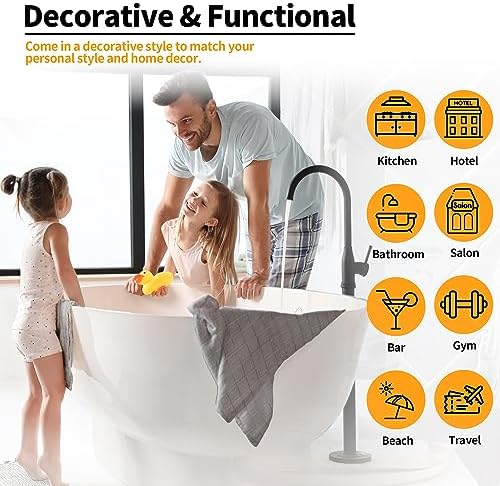 High-Quality 12-Pack Hand Towels with Soft Microfiber for Quick Dryness