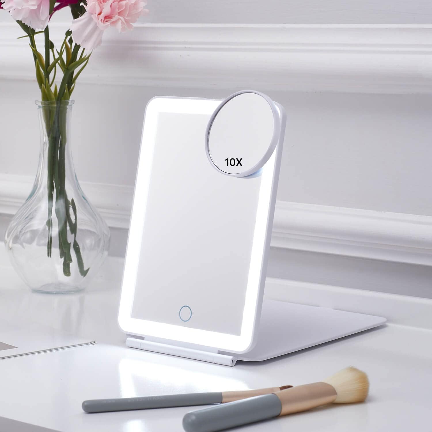 Muably LED Travel Makeup Mirror