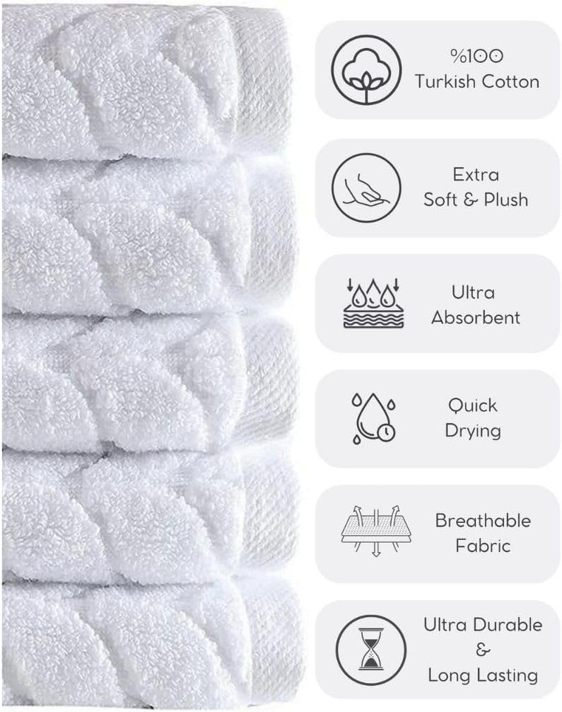 Luxury 100 Turkish Cotton Towels Set