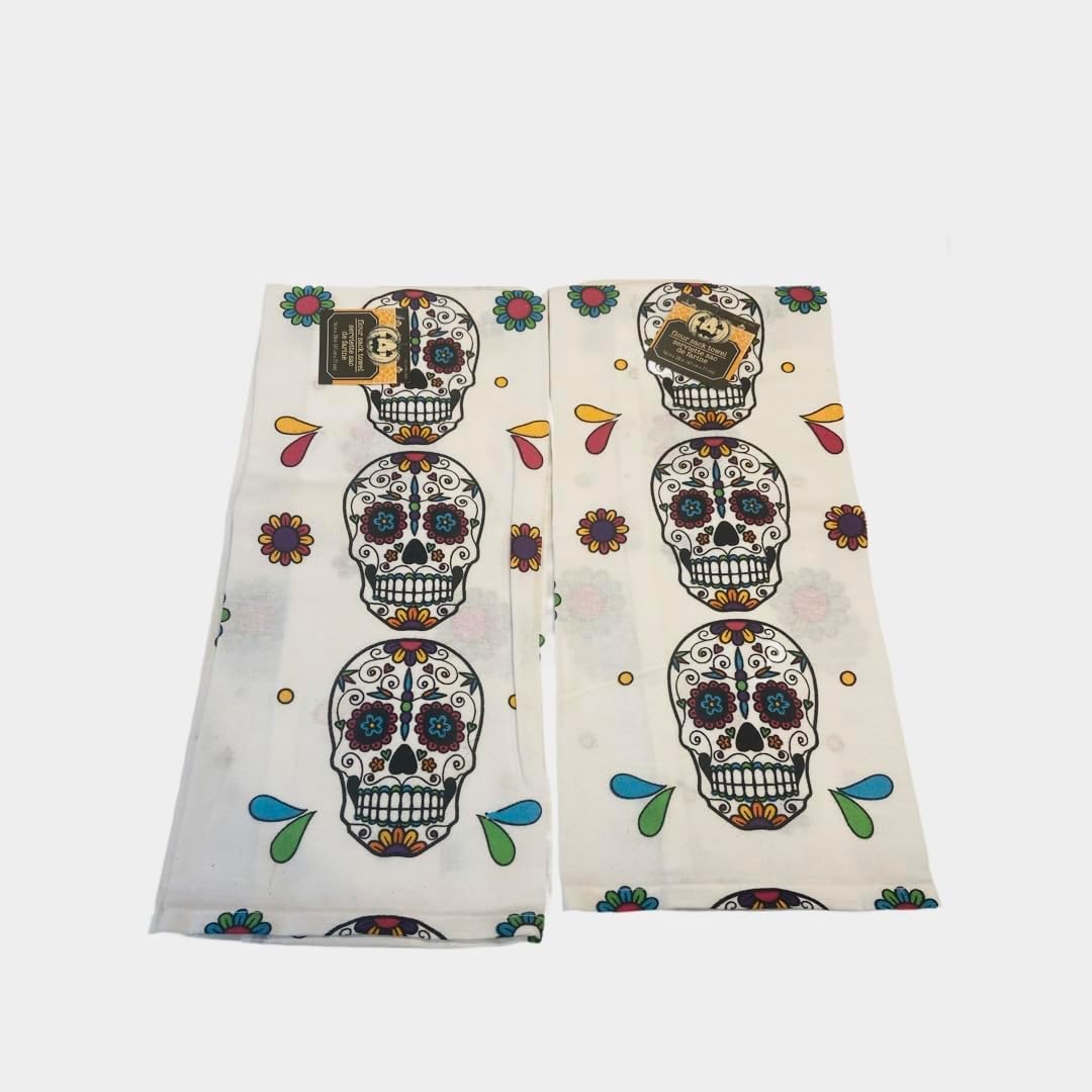 Vibrant Halloween Hand Towels