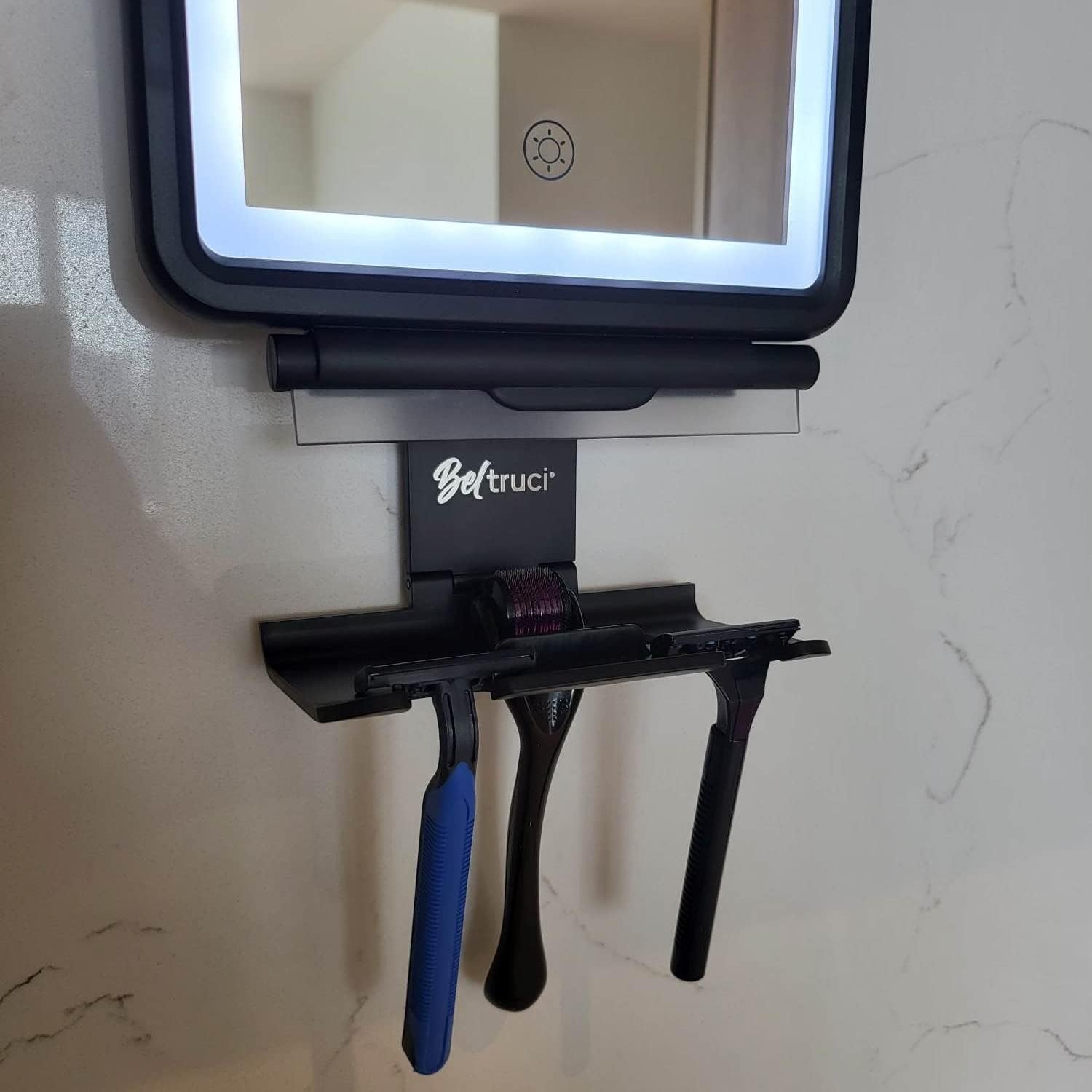 Fog-Free Showers with LED Light
