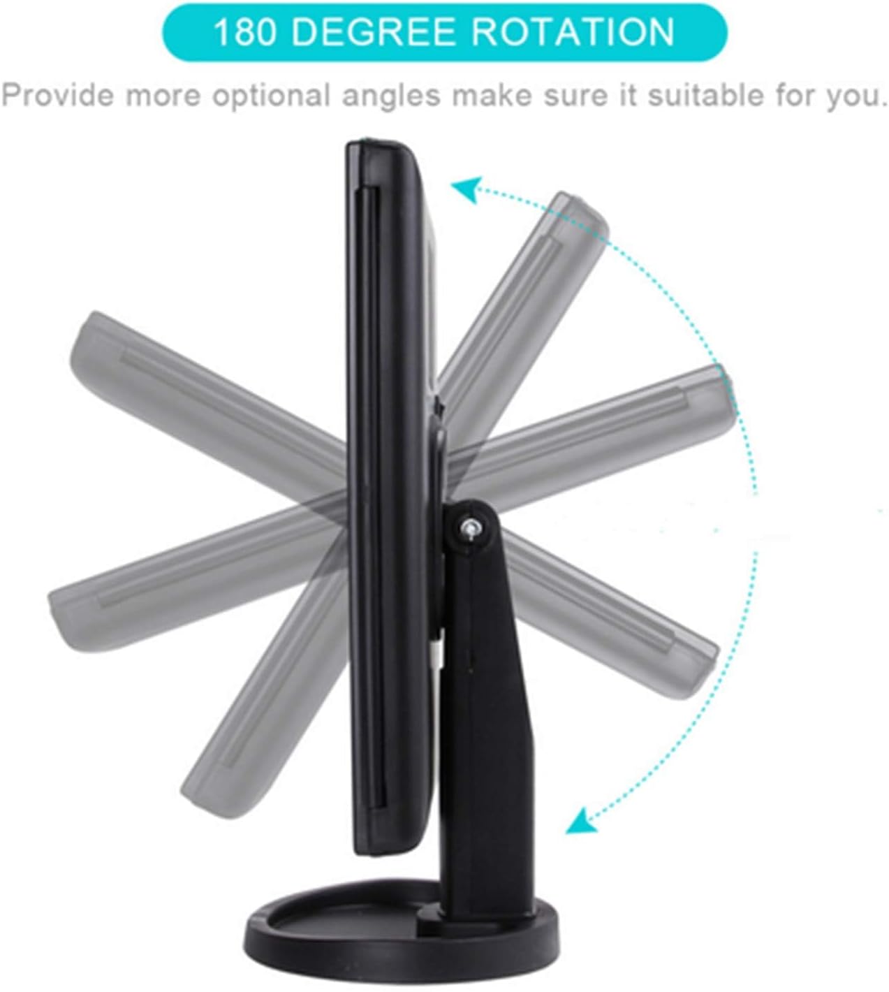 Lighted Vanity Mirror with 3X Magnification