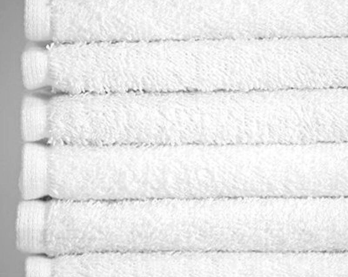 American Towels Linens 100 Cotton Durable Lightweight Ultra Absorbent Washcloth 24-Pack