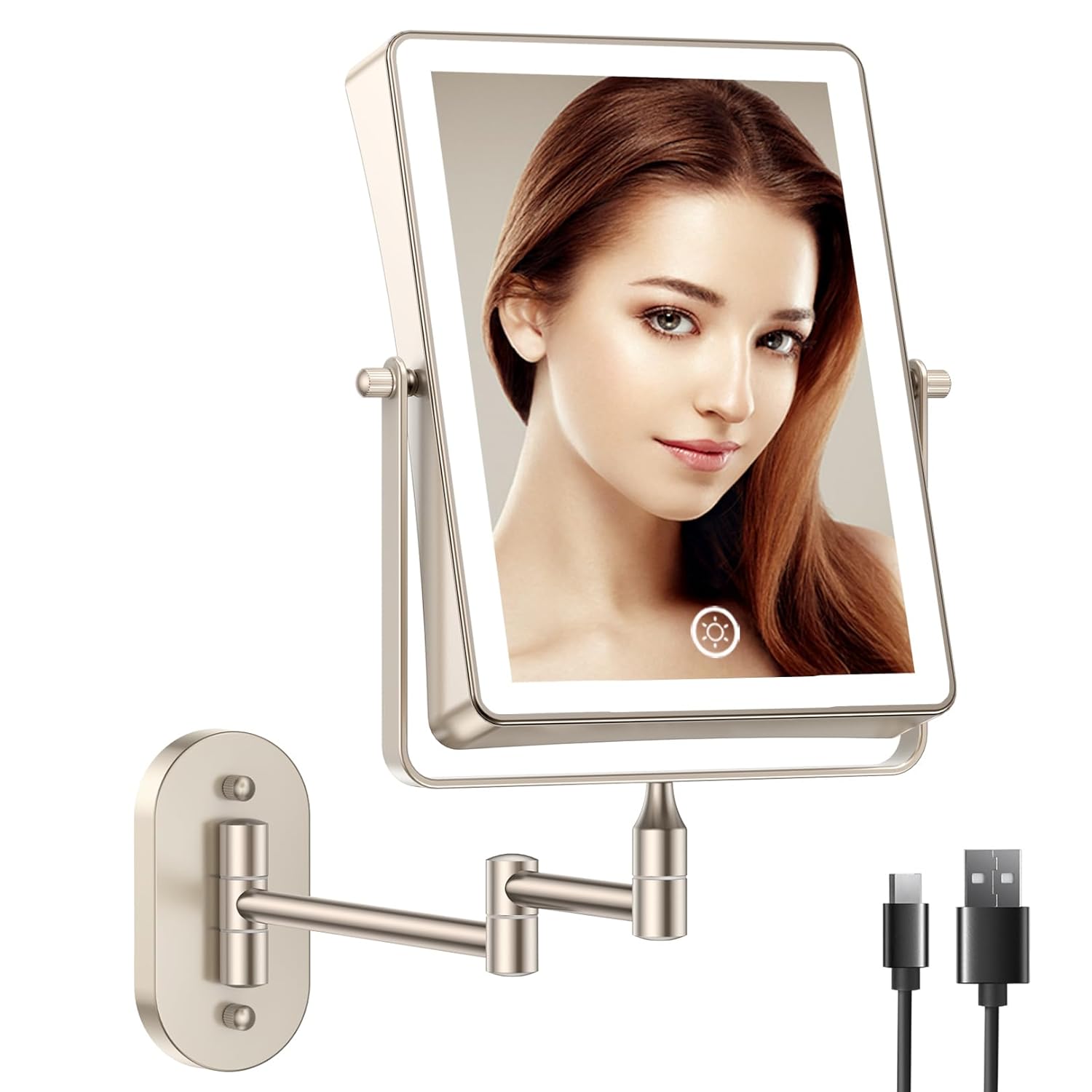 FAScinate Wall-Mounted Makeup Mirror