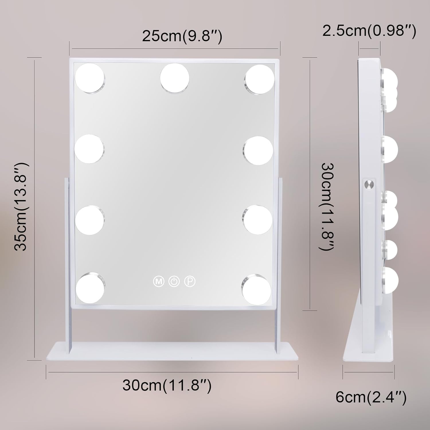 Leishe Vanity Mirror with Lights