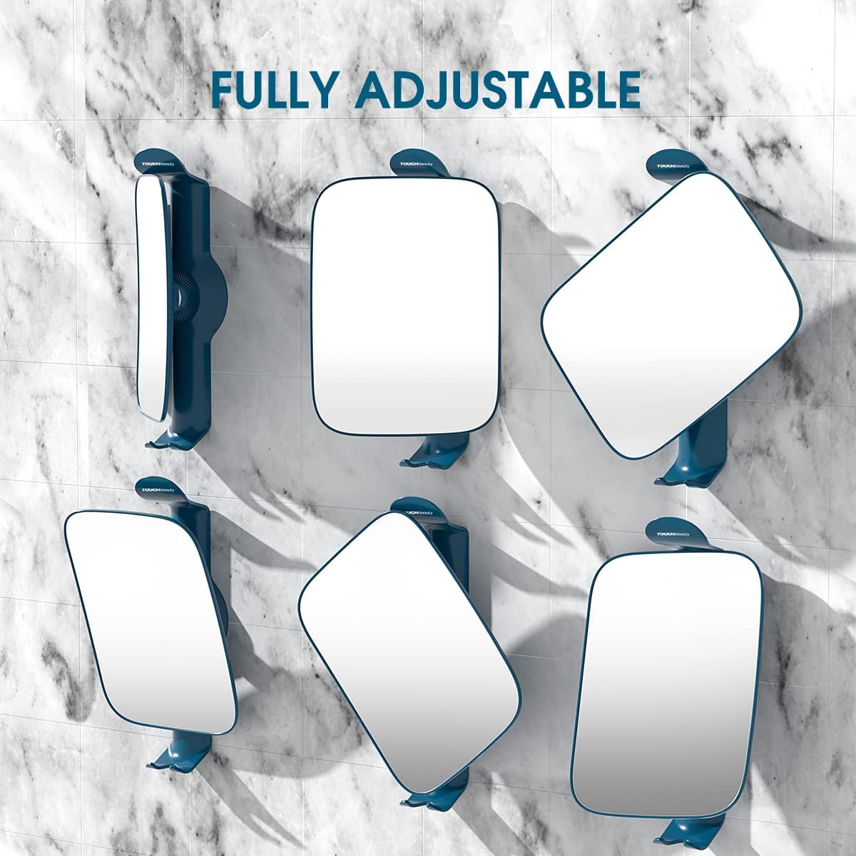 TOUCHBeauty 3X Magnification Shower Mirror with Razor Holder