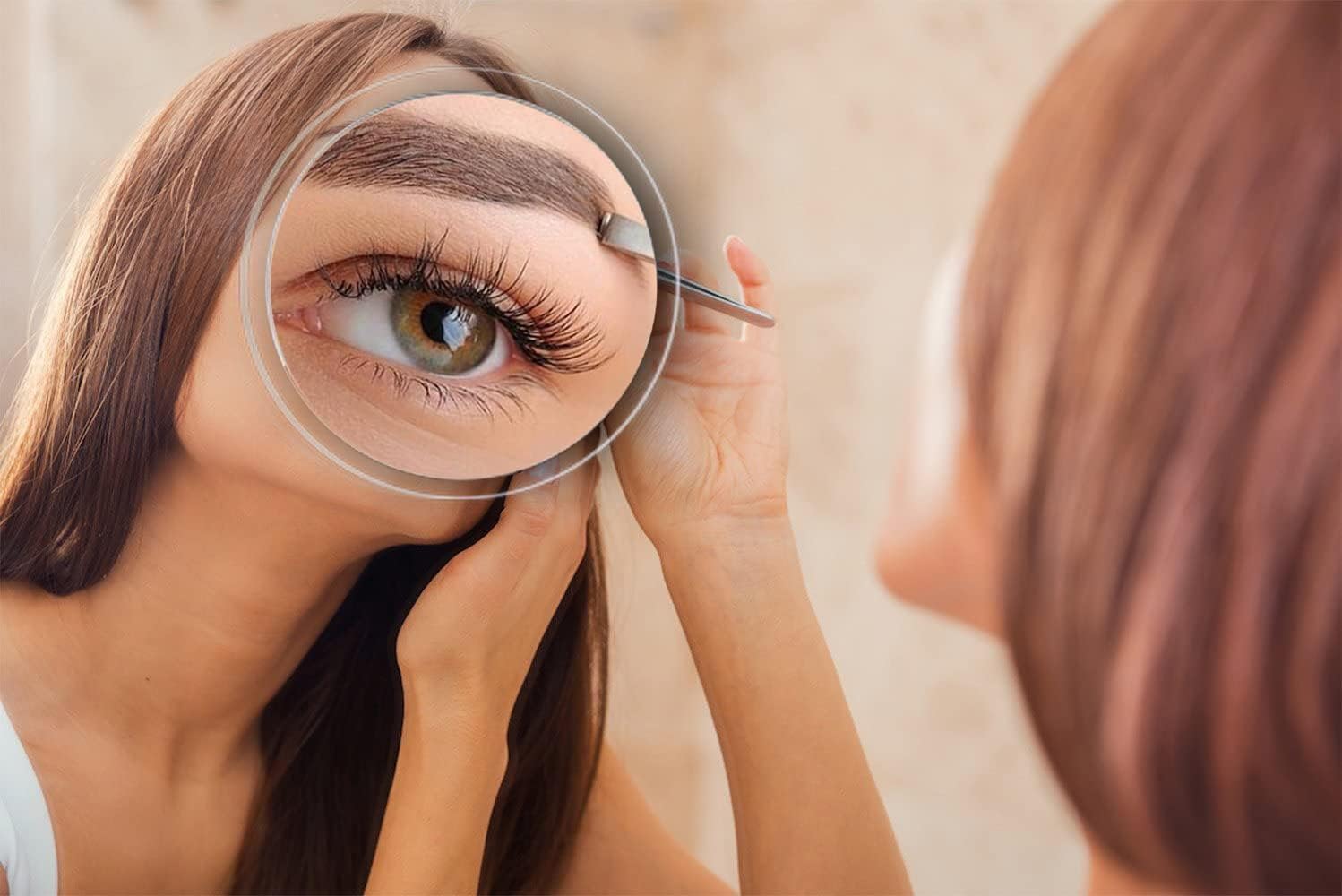 Mavoro 10X Magnifying Mirror with Secure Suction