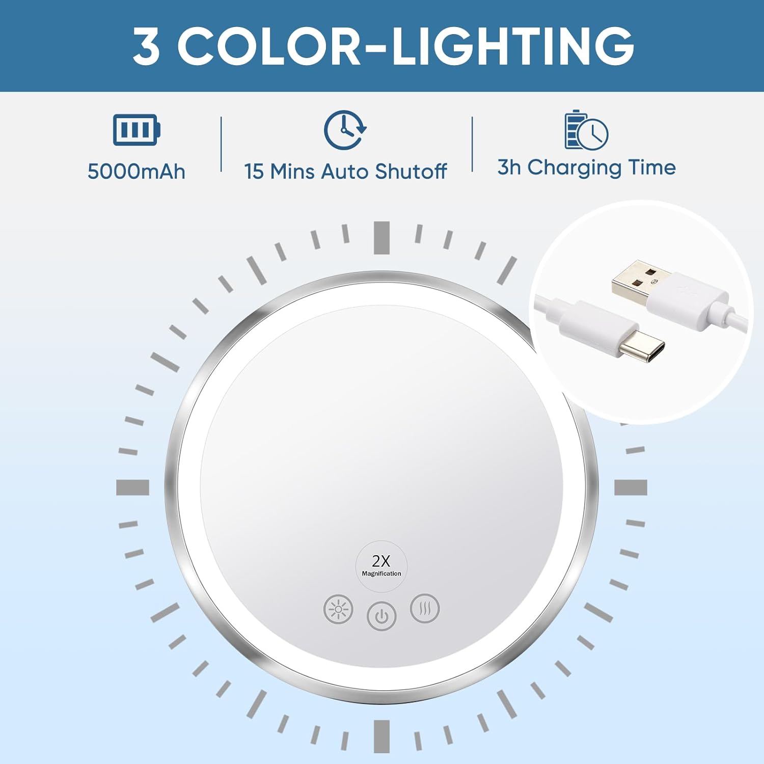 KEDSUM Ultimate Heated Shower Mirror