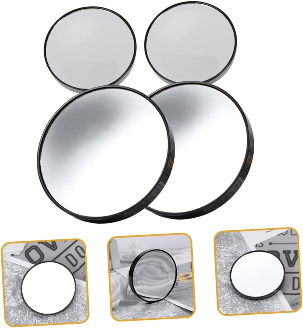 Suction Cup Magnifying Set Portable Beauty Care compact Black
