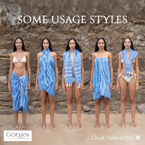 GOQAN Oversized Beach Towel 39x71