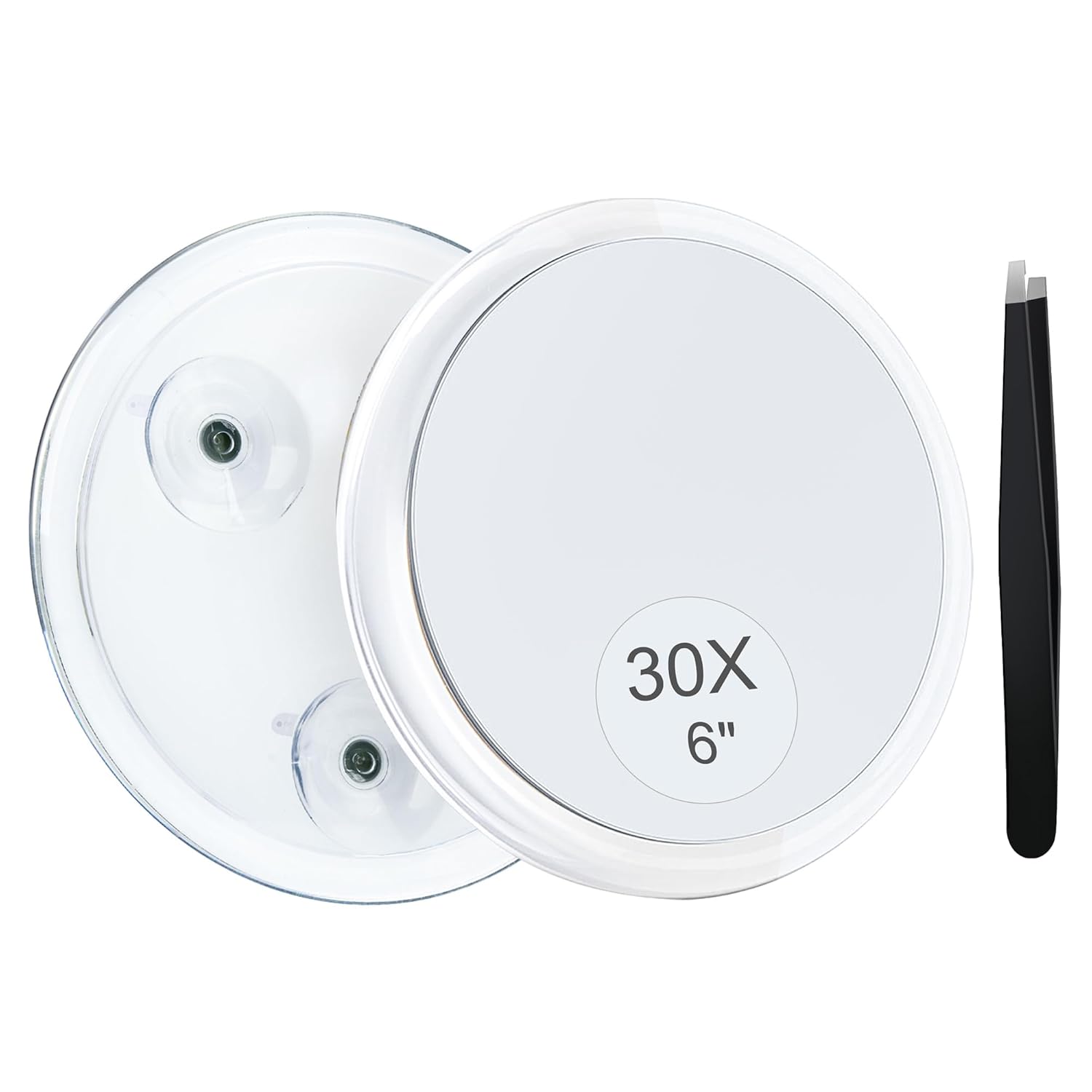 MIYADIVA 30X Magnifying Mirror with Suction Cup