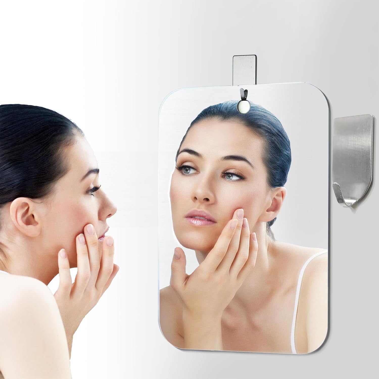 Frameless Medium Shower Mirror