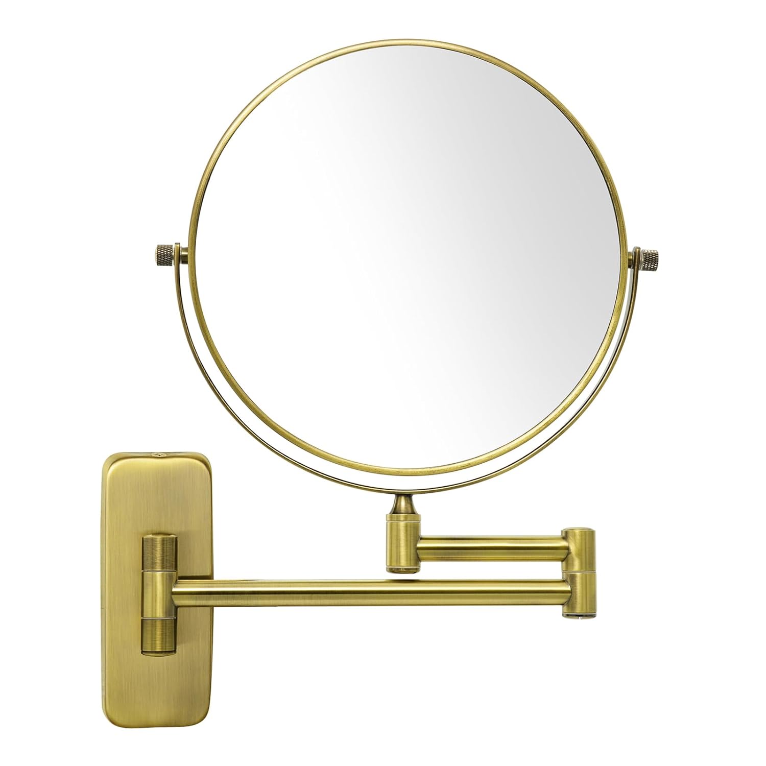 Double-Sided Wall-Mount Makeup Mirror