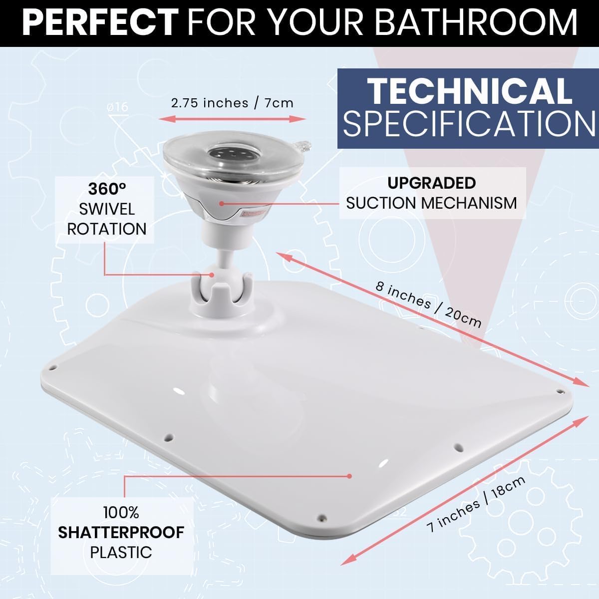 MirrorVana Shutterless 2x Anti-Fog
