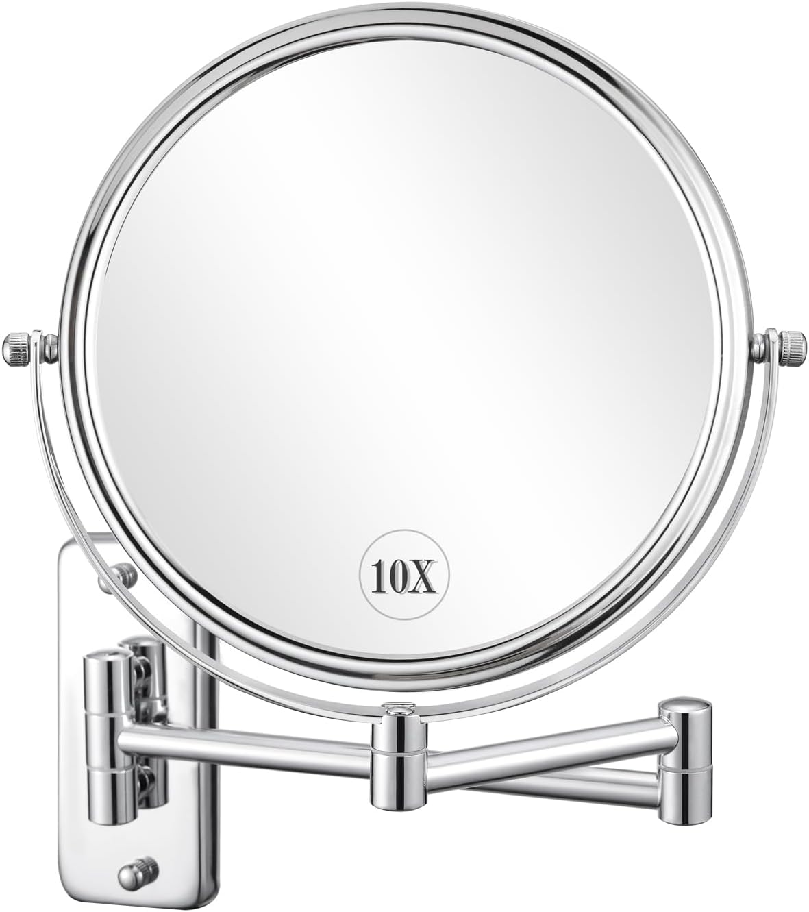 Decluttr 8-Inch Wall-Mounted Makeup Mirror