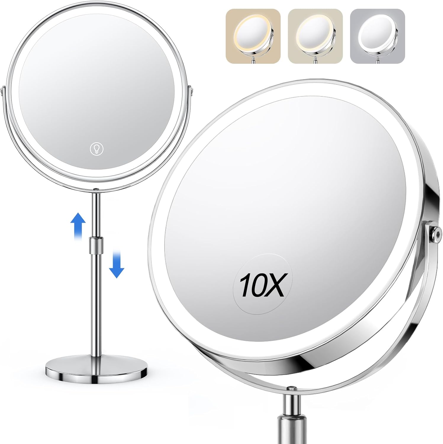 Large Magnifying Mirror for Reliable Beauty