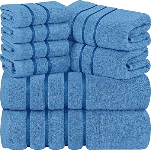 8-Piece Luxury Towel Set for Bathroom Kitchen Use