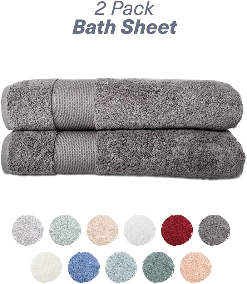 Luxury Oversized Bath Sheet Set for Spacious Spaces